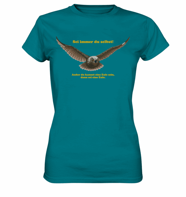 Sei immer Du selbst! - Ladies Premium Shirt – Bild 4