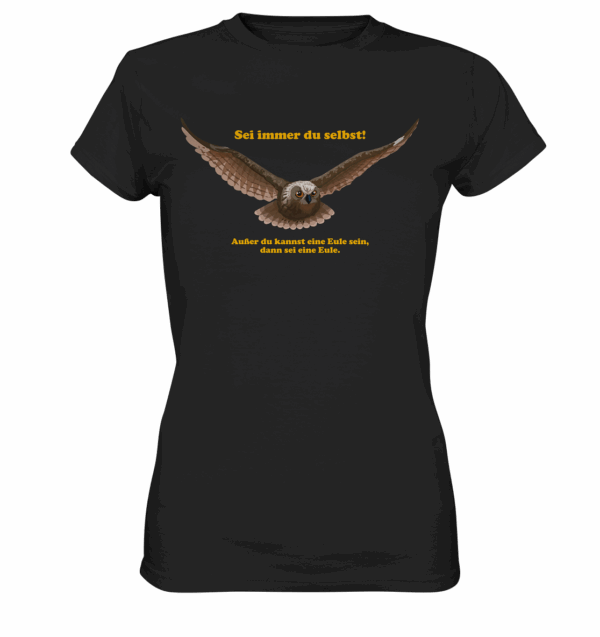Sei immer Du selbst! - Ladies Premium Shirt – Bild 2