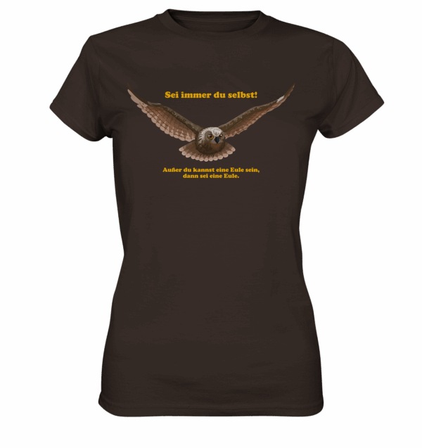 Sei immer Du selbst! - Ladies Premium Shirt – Bild 3