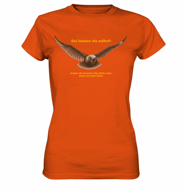 Sei immer Du selbst! - Ladies Premium Shirt – Bild 6