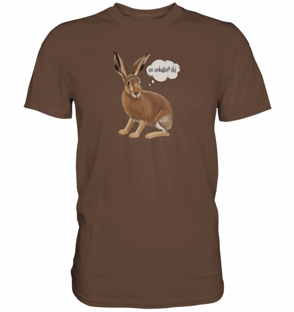 Es eskaliert eh! - Premium Shirt – Bild 4