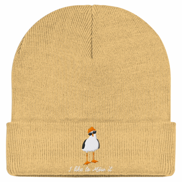 I like to Möw it - Classic Beanie (Stick) – Bild 5