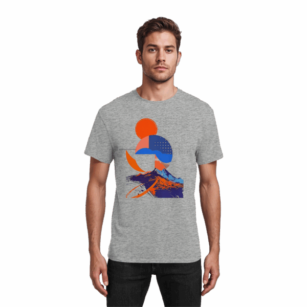 GeoMount - Heavy Cotton T-Shirt – Bild 3