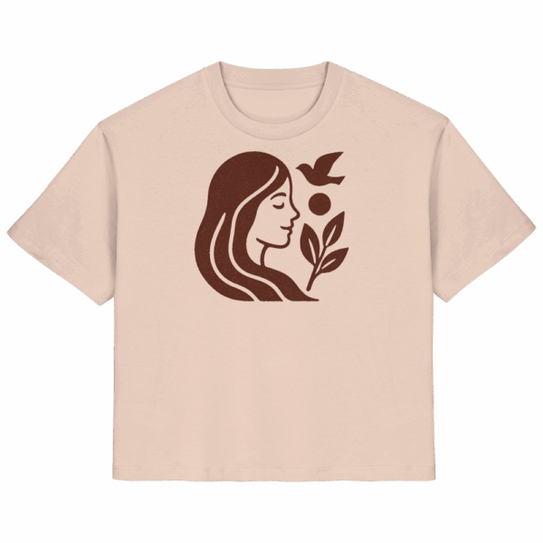 Naturverbunden & Frei - Ladies Organic Shirt – Bild 3