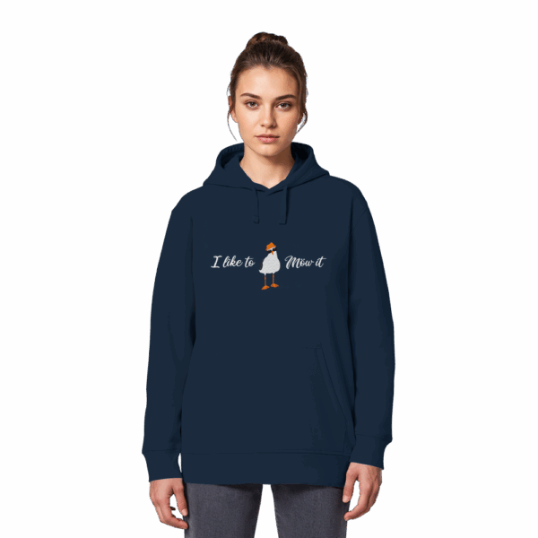 I like to Möw it - Organic Basic Hoodie – Bild 3