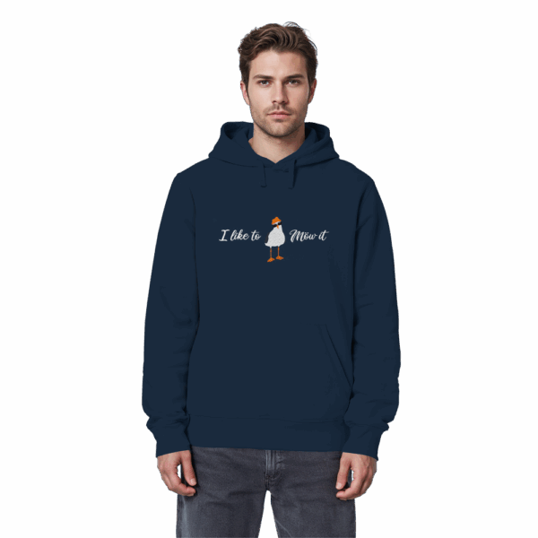 I like to Möw it - Organic Basic Hoodie – Bild 2