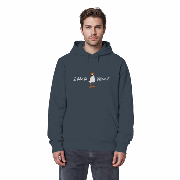 I like to Möw it - Organic Basic Hoodie – Bild 8