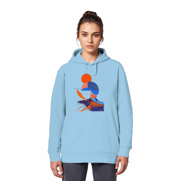 GeoMount - Organic Basic Hoodie – Bild 6