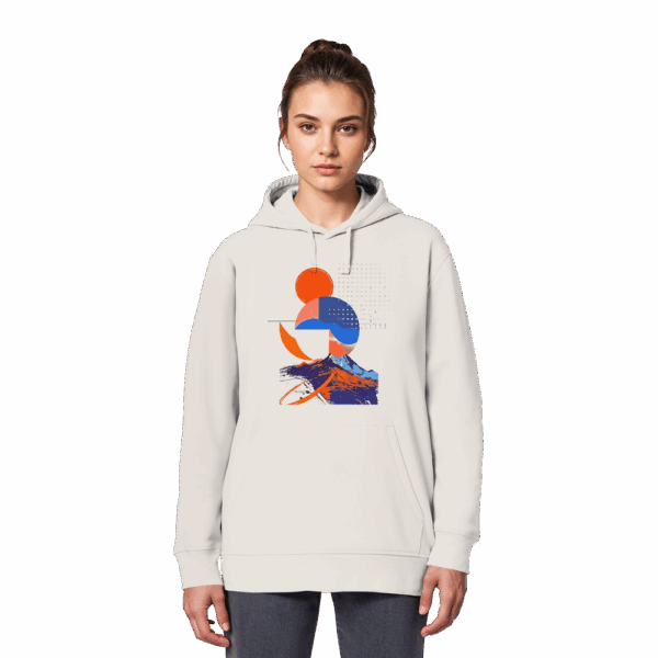 GeoMount - Organic Basic Hoodie – Bild 9