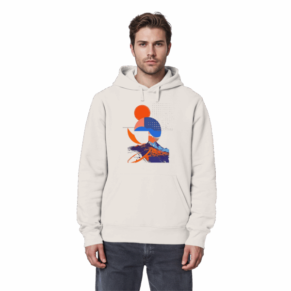 GeoMount - Organic Basic Hoodie – Bild 8