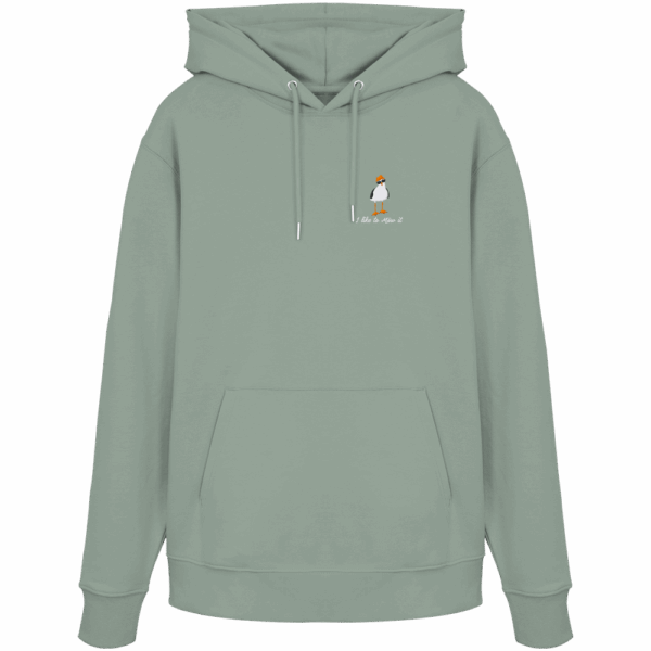 I like to Möw it - Organic Hoodie (Stick) – Bild 2
