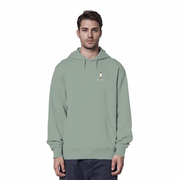 I like to Möw it - Organic Hoodie (Stick) – Bild 3