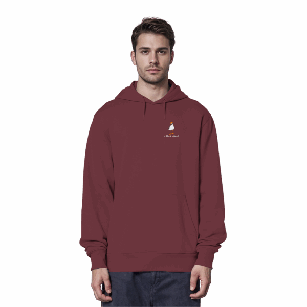 I like to Möw it - Organic Hoodie (Stick) – Bild 6