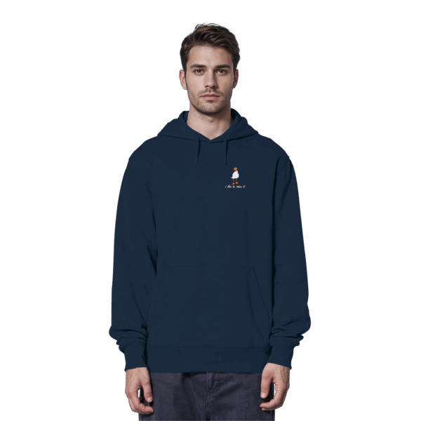 I like to Möw it - Organic Hoodie (Stick) – Bild 9