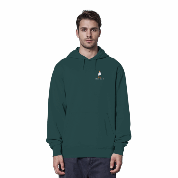 I like to Möw it - Organic Hoodie (Stick) – Bild 12