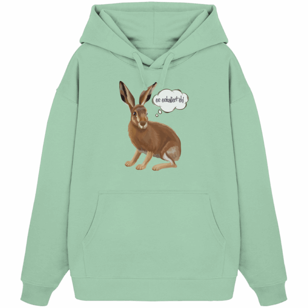 Es eskaliert eh! - Organic Oversize Hoodie – Bild 2