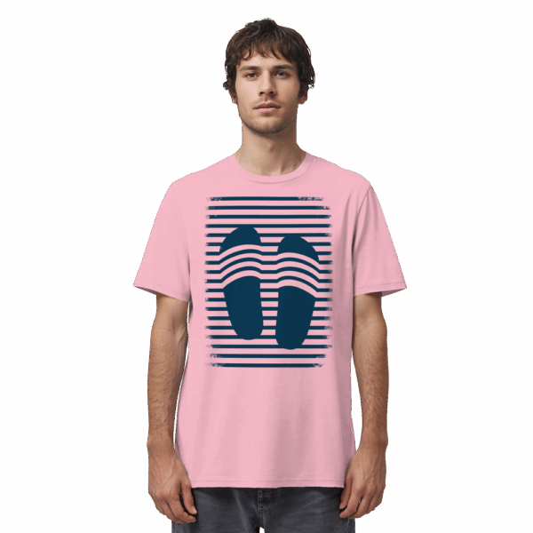 Strandlinie - Organic Shirt – Bild 4