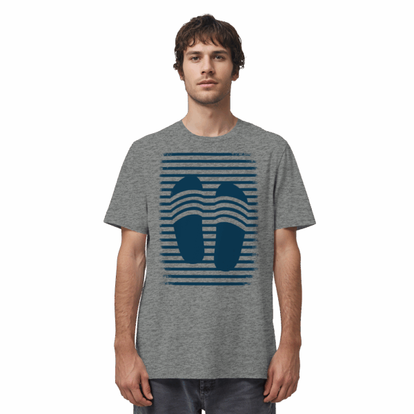 Strandlinie - Organic Shirt – Bild 8