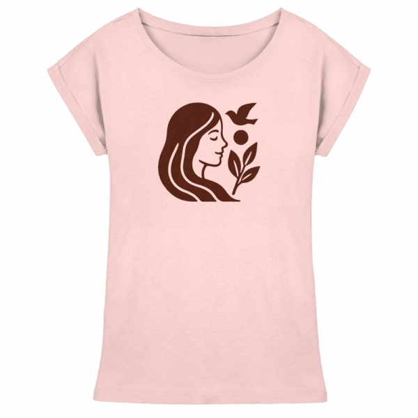 Naturverbunden & Frei - Women Extended Shoulder T-Shirt – Bild 2