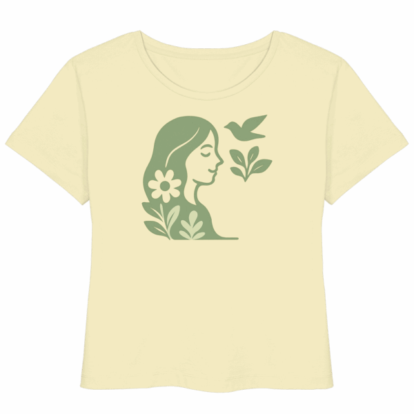 Naturverbunden | Feminine Stärke - Womens Organic Lightweight T-Shirt – Bild 2