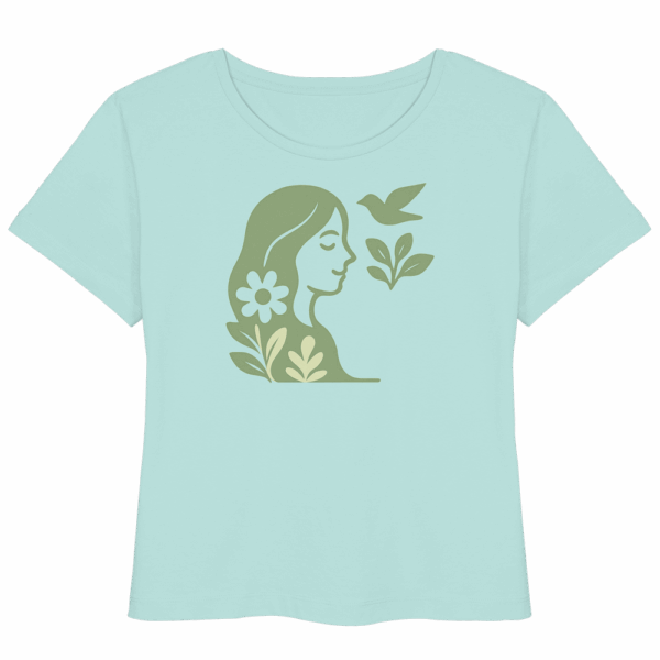 Naturverbunden | Feminine Stärke - Womens Organic Lightweight T-Shirt