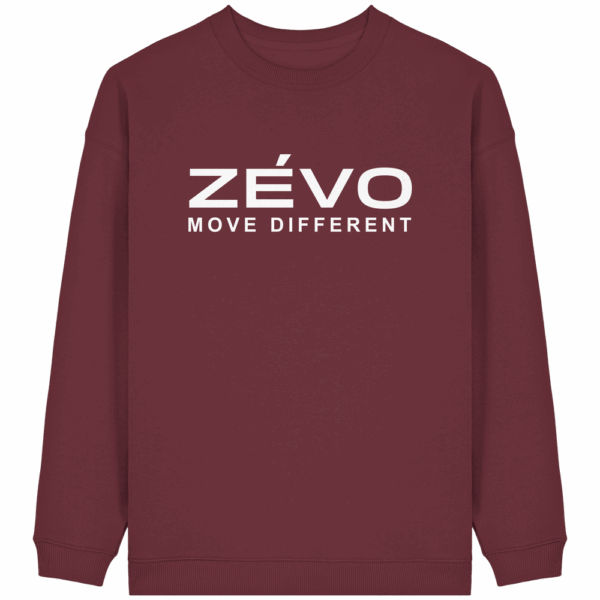 ZÉVO - Move Different - Womens Organic Oversized Sweatshirt