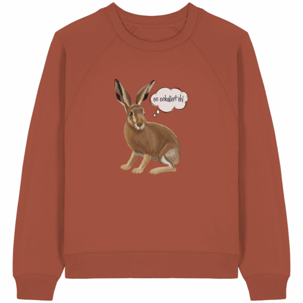 Es eskaliert eh! - Womens Organic Raglan Sweatshirt