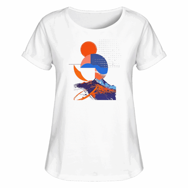 GeoMount - Women Roll-Up T-Shirt