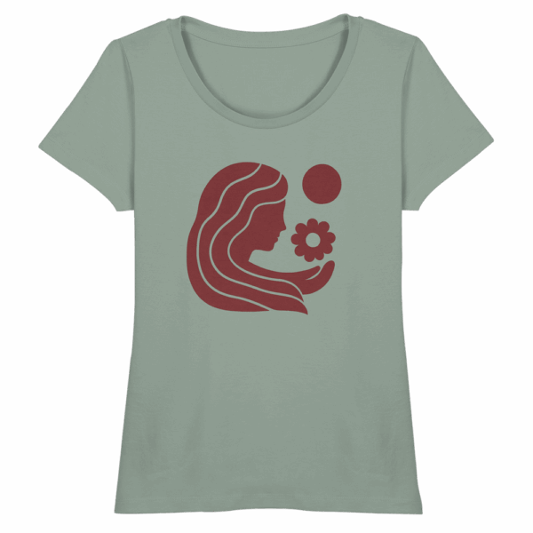 Empowerment - Fitted Ladies Organic Shirt – Bild 4