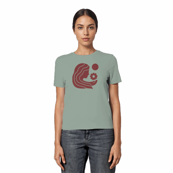 Empowerment - Fitted Ladies Organic Shirt – Bild 3