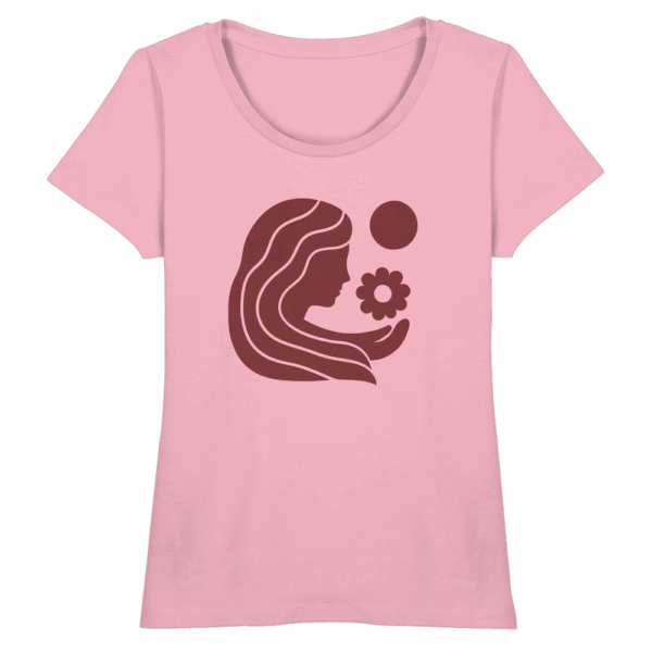 Empowerment - Fitted Ladies Organic Shirt – Bild 2